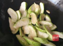 清炒丝瓜的做法图解3