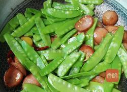 火腿荷兰豆的做法图解6