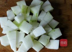 冬瓜虾仁烧豆腐的做法图解2