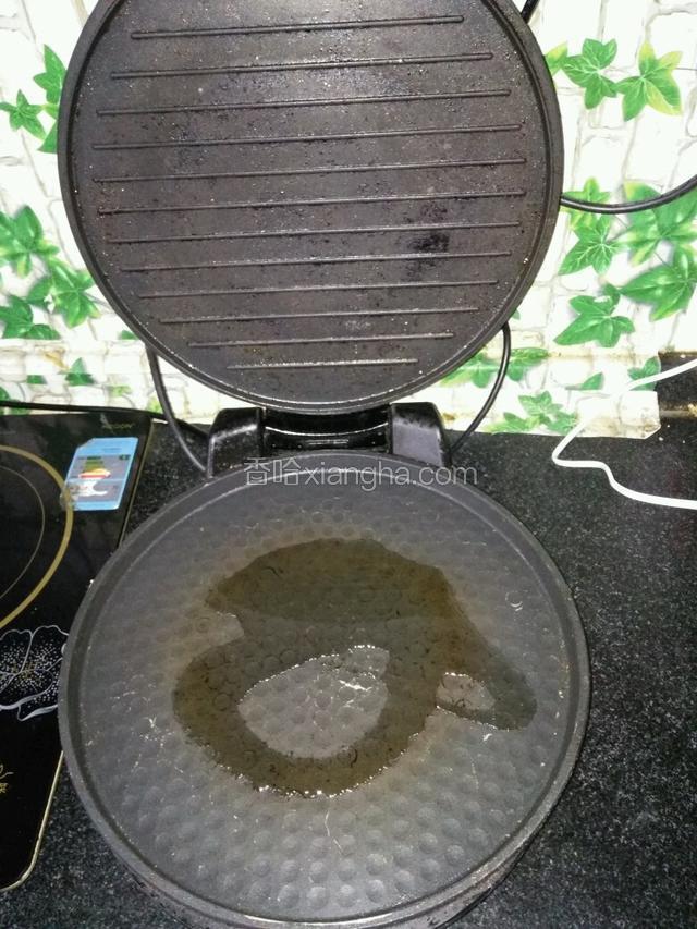 锅烧热放油