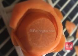 胡萝卜花的做法图解3