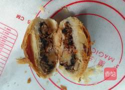 椰蓉核桃黑芝麻酥饼的做法图解9