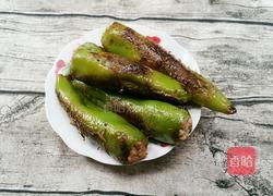 辣椒酿肉的做法图解11