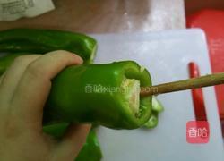辣椒酿肉的做法图解3