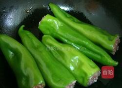辣椒酿肉的做法图解8