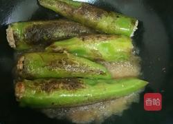 辣椒酿肉的做法图解10