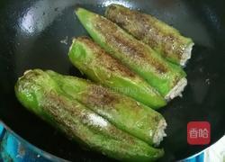 辣椒酿肉的做法图解9