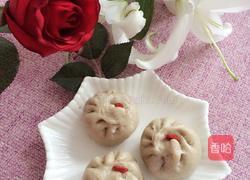 荞面红豆紫薯包的做法图解10