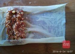 厚豆腐皮糯米肉玉米的做法图解5