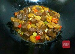 鸭血烧油豆腐的做法图解10