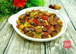 鸭血烧油豆腐的做法图解11