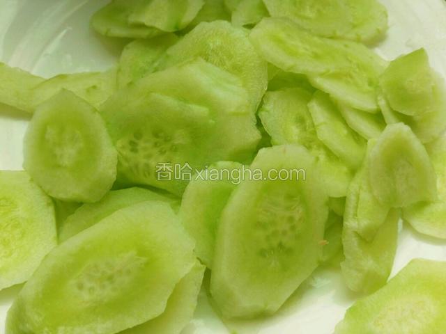 黄瓜切片