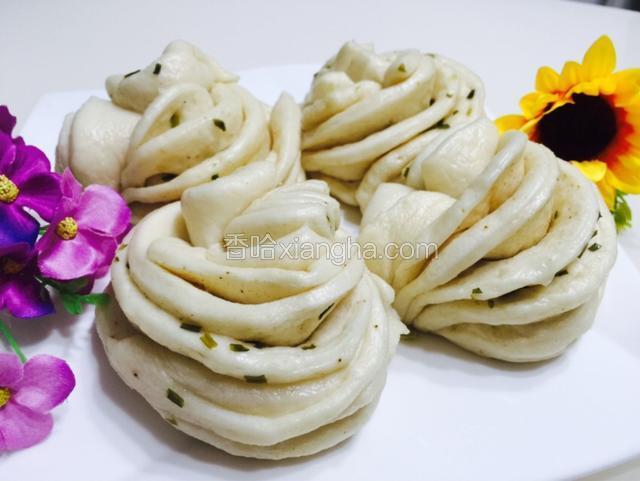 葱香花卷