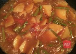 番茄豆角烧土豆的做法图解8