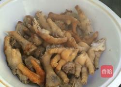 豉汁辣椒蒸凤爪。的做法图解9