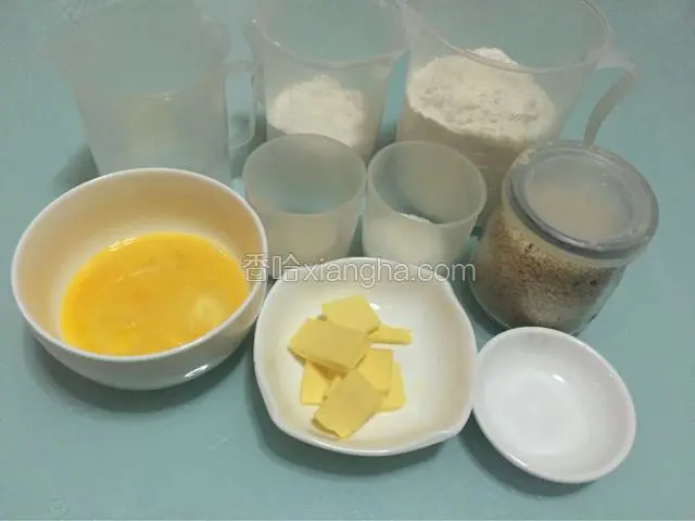 准备好所有的材料