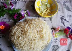 素炒细面的做法图解3