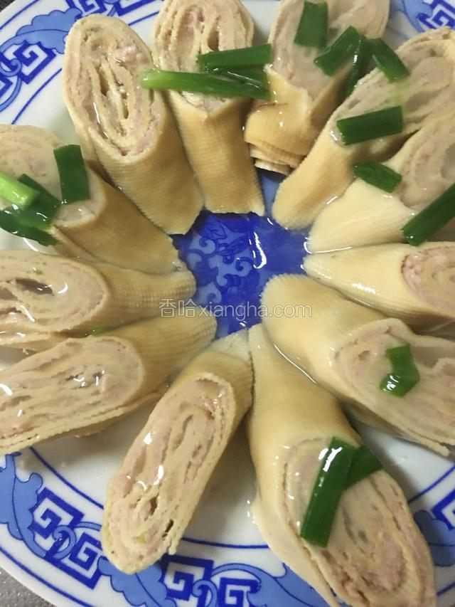淋少许油；