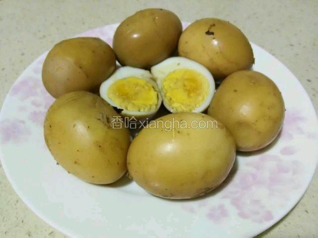香喷喷卤鸡蛋