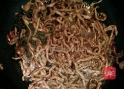 青椒炒肉丝的做法图解5