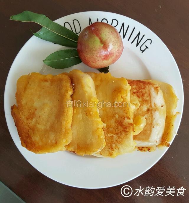 香煎牛奶馒头片