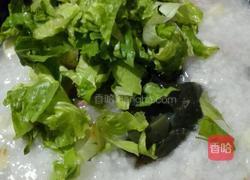 皮蛋火腿粥的做法图解6