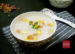 玉米火腿粥的做法图解8