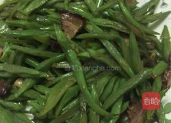 小鲜腊肉-扁豆炒腊肉的做法图解6