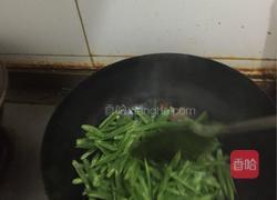 小鲜腊肉-扁豆炒腊肉的做法图解5