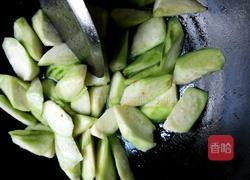 丝瓜火腿炒蛋的做法图解4