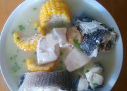 黑鱼玉米豆腐汤