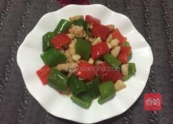 双椒鸡丁的做法图解4