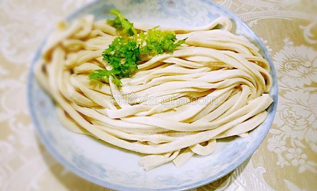 自制  手擀鸡蛋面条