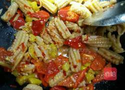 酸辣鱿鱼花的做法图解8