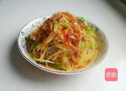 双椒土豆肉丝的做法图解9