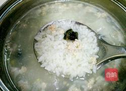 皮蛋瘦肉粥的做法图解5
