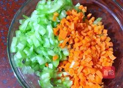 苦瓜胡萝卜煎蛋的做法图解3