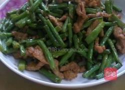 豆角炒肉的做法图解5