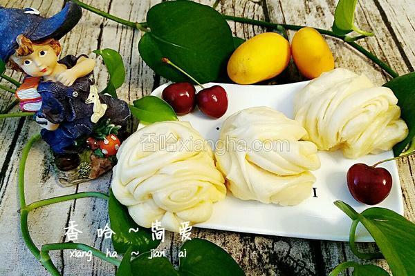 奶香花卷