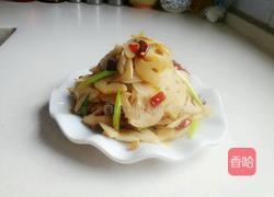 炝炒藕片的做法图解9