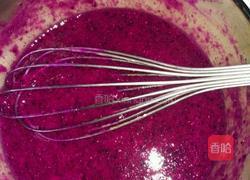 火龙果慕斯蛋糕的做法图解3