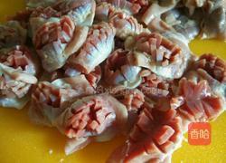 蒜苔炒鸡胗的做法图解2