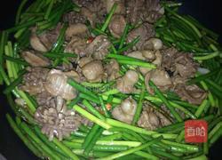 蒜苔炒鸡胗的做法图解8
