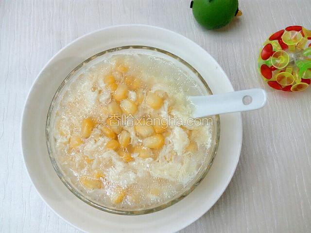 鸡蛋玉米羮