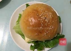 香酥鸡排芝士汉堡包的做法图解17