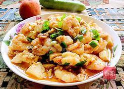 虾仁炒豆腐的做法图解8