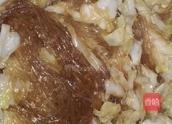 手撕包菜炒粉条的做法图解4