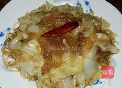 手撕包菜炒粉条的做法图解5