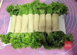 生菜豆皮卷的做法图解5