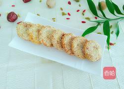 南瓜豆沙芝麻饼的做法图解11